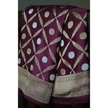Load image into Gallery viewer, Banarasi Pure Silk Saree R5885