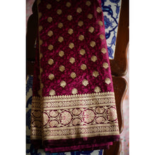 Load image into Gallery viewer, Banarasi Soft Silk Saree -  R 5439