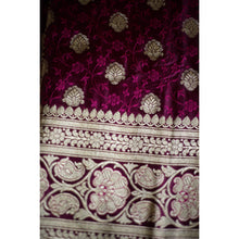 Load image into Gallery viewer, Banarasi Soft Silk Saree -  R 5439