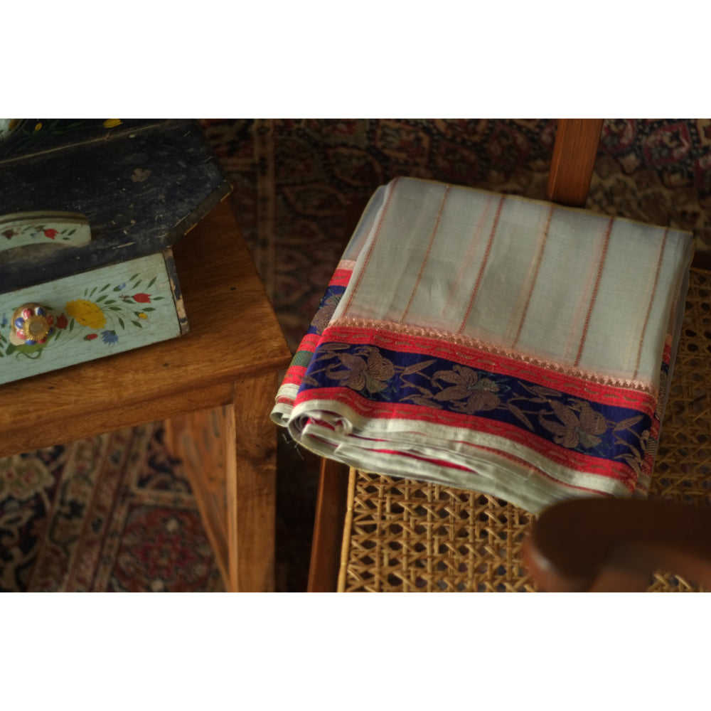 Saree Material: Banarasi Kora Silk -  R 6199