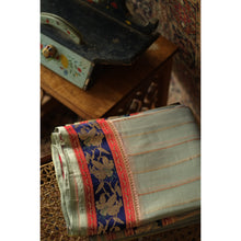 Load image into Gallery viewer, Saree Material: Banarasi Kora Silk -  R 6199