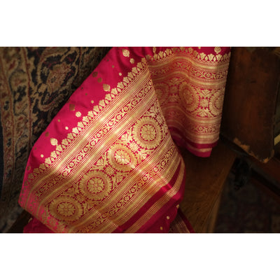 Banarasi Satin Silk  Saree - R 6028